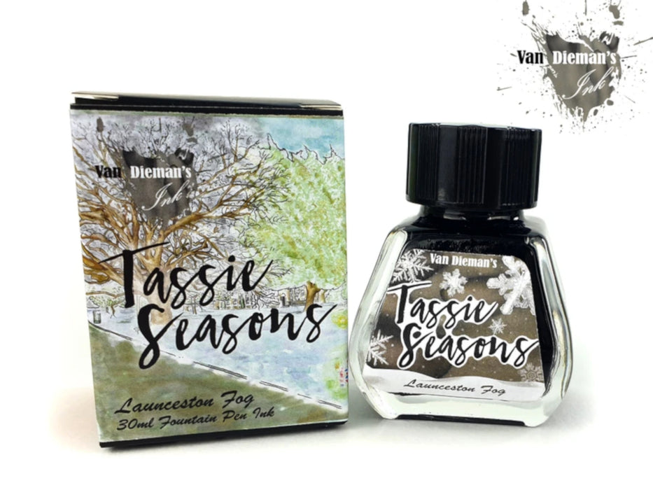 Van Dieman's Fountain Pen Ink - Tassie Seasons (Winter) Launceston Fog