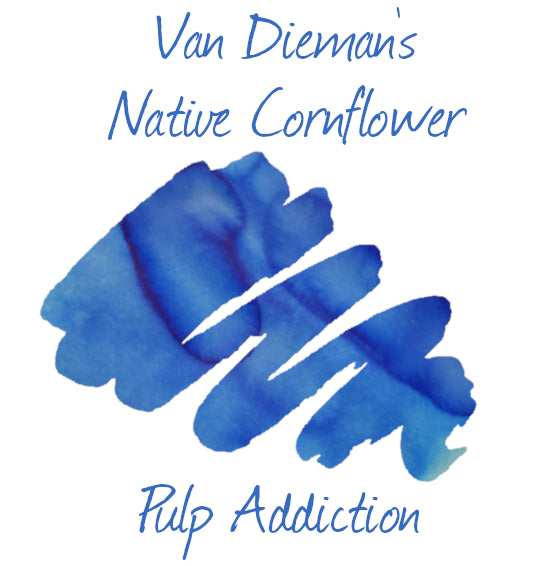Van Dieman's Fountain Pen Ink - Tassie Seasons (Spring) Native Cornflower