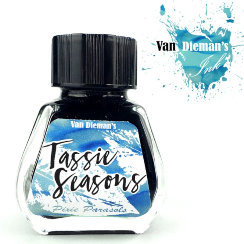 Van Dieman's Fountain Pen Ink - Tassie Seasons (Autumn) PIxie Parasols