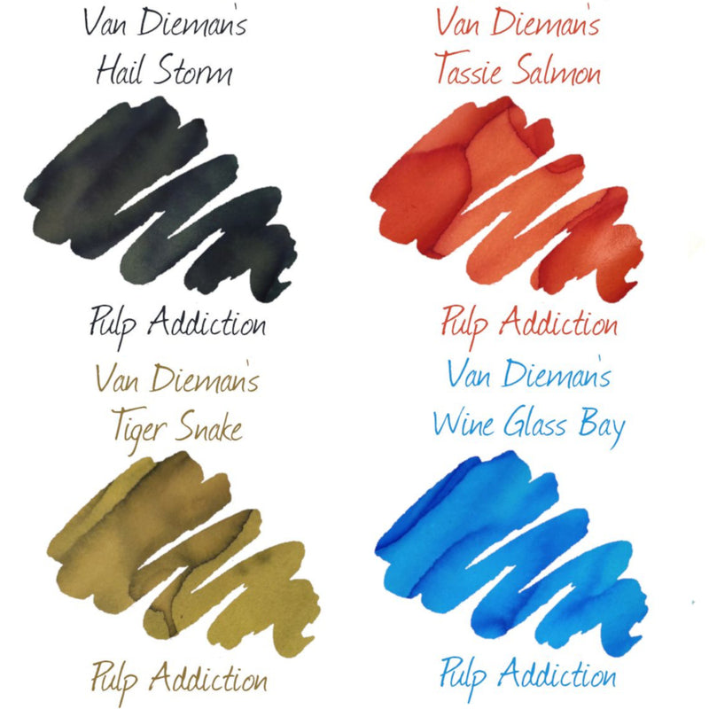 Van Dieman's Tassie Seasons (Summer) Ink Sample Package (4)