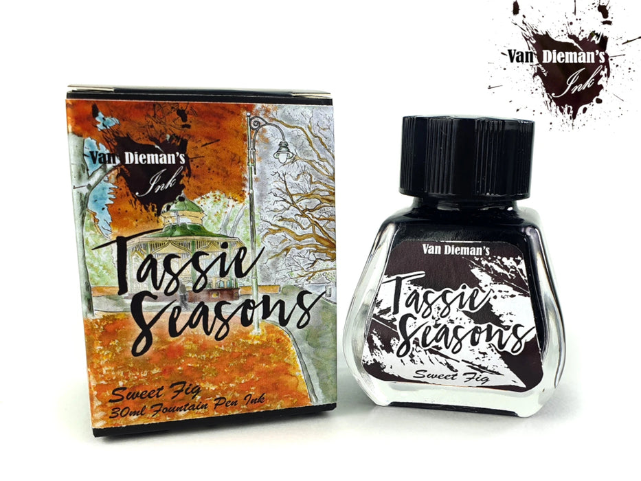 Van Dieman's Fountain Pen Ink - Tassie Seasons (Autumn) Sweet Fig