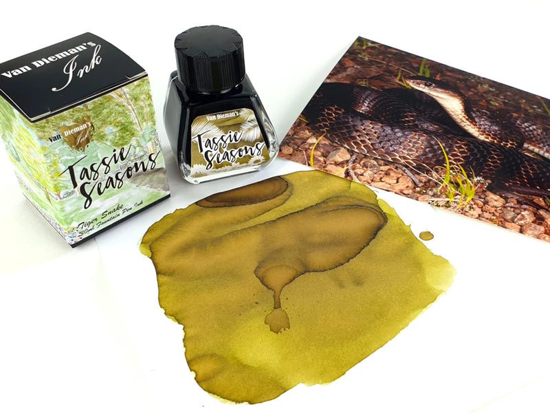 Van Dieman's Fountain Pen Ink - Tassie Seasons (Summer) Tiger Snake