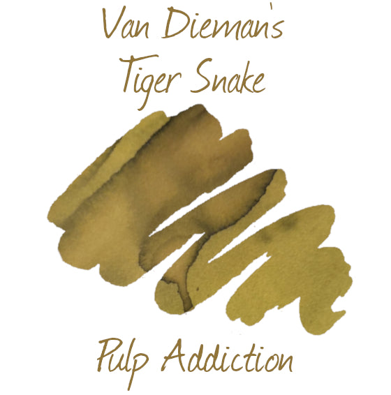 Van Dieman's Fountain Pen Ink - Tassie Seasons (Summer) Tiger Snake