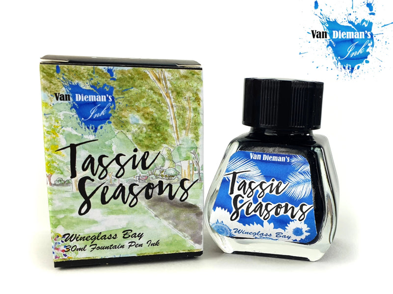 Van Dieman's Fountain Pen Ink - Tassie Seasons (Summer) Wine Glass Bay