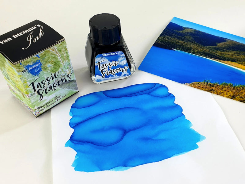 Van Dieman's Fountain Pen Ink - Tassie Seasons (Summer) Wine Glass Bay