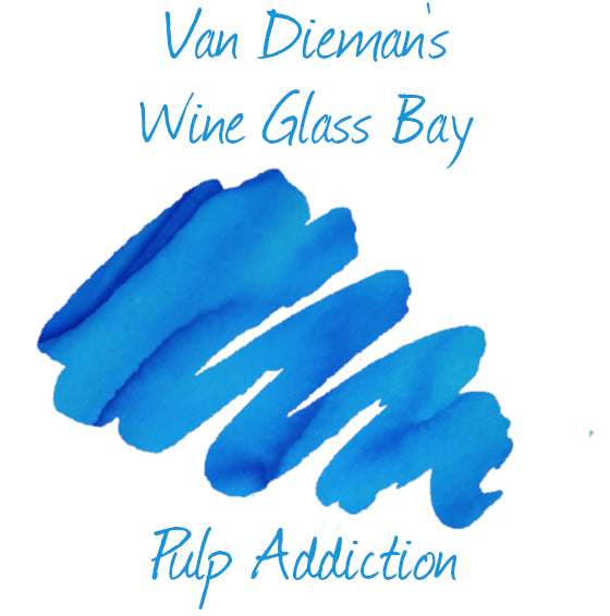 Van Dieman's Fountain Pen Ink - Tassie Seasons (Summer) Wine Glass Bay