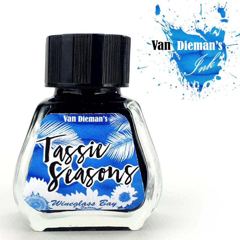 Van Dieman's Fountain Pen Ink - Tassie Seasons (Summer) Wine Glass Bay