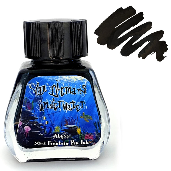 Van Dieman's Fountain Pen Ink - (Underwater) Abyss