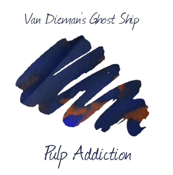 Van Dieman's Fountain Pen Ink - (Underwater) Ghost Ship 40ml