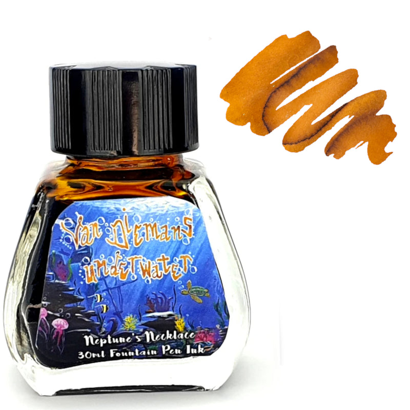Van Dieman's Fountain Pen Ink - (Underwater) Neptune's Necklace 30ml