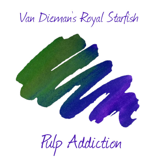 Van Dieman's Fountain Pen Ink - (Underwater) Royal Starfish 30ml