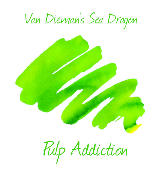 Van Dieman's Fountain Pen Ink - (Underwater) Sea Dragon 30ml