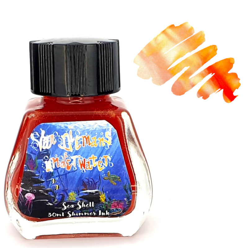 Van Dieman's Fountain Pen Ink - (Underwater) Sea Shell 30ml
