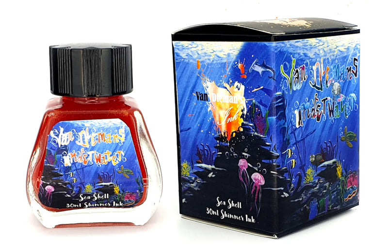Van Dieman's Fountain Pen Ink - (Underwater) Sea Shell 30ml