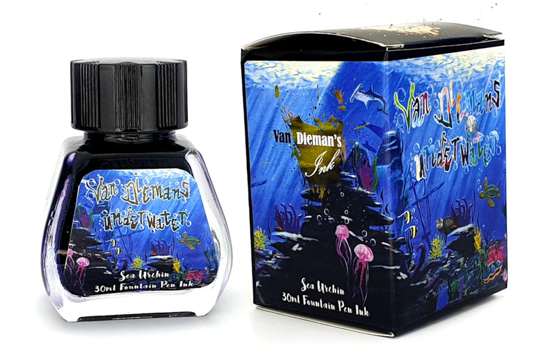 Van Dieman's Fountain Pen Ink - (Underwater) Sea Urchin 30ml