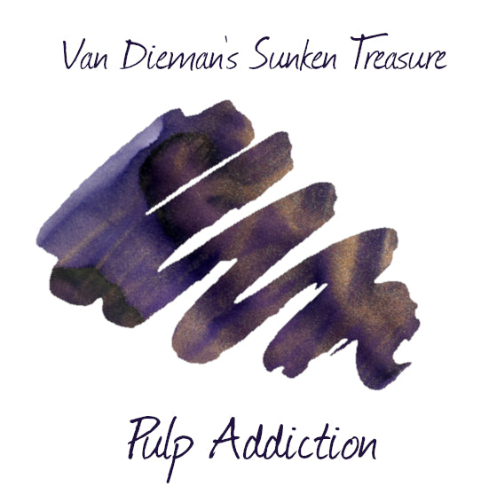 Van Dieman's Fountain Pen Ink - (Underwater) Sunken Treasure 30ml