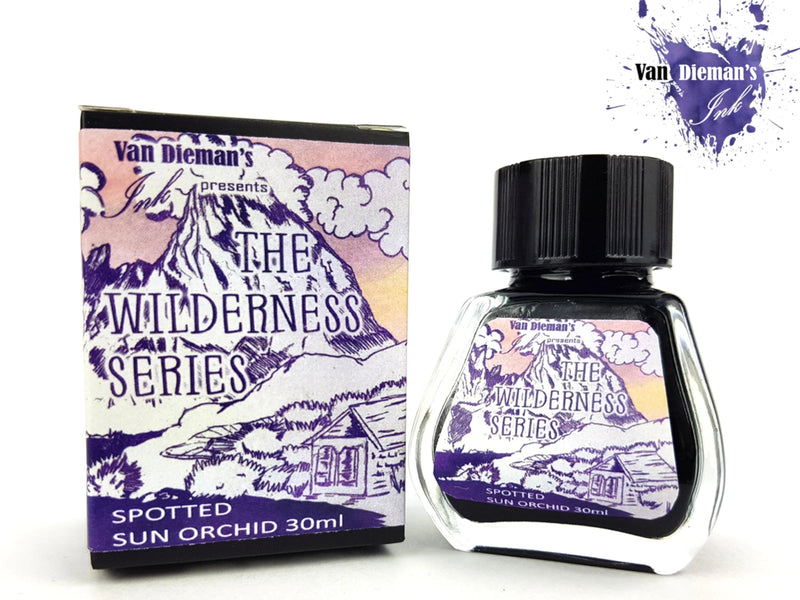 Van Dieman's Wilderness Fountain Pen Ink - Spotted Sun Orchid