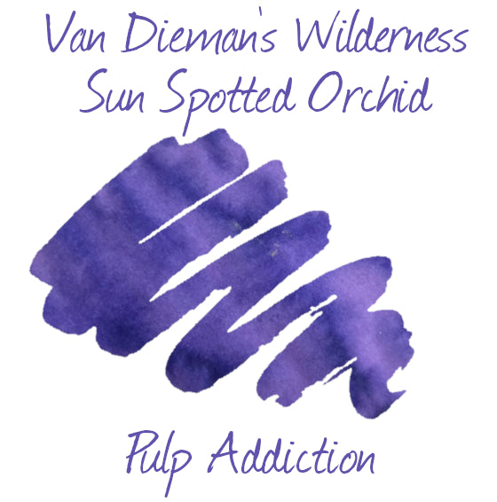 Van Dieman's Wilderness Fountain Pen Ink - Spotted Sun Orchid