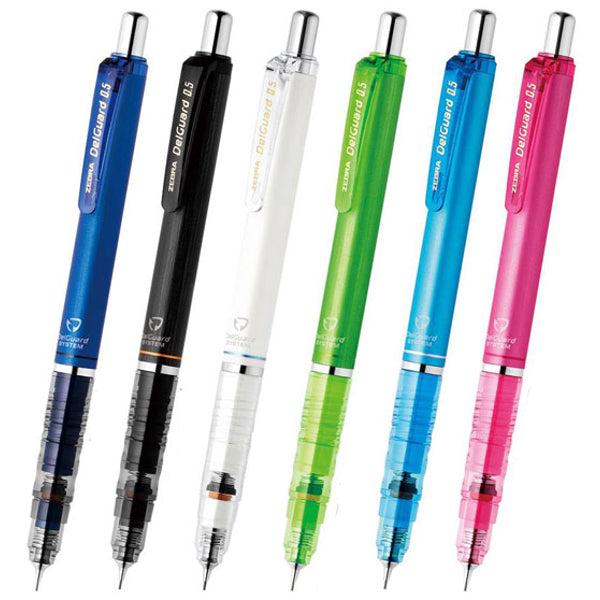 Zebra Delguard 0.5mm White Mechanical Pencil