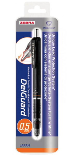 Zebra Delguard Black 0.5mm Mechanical Pencil