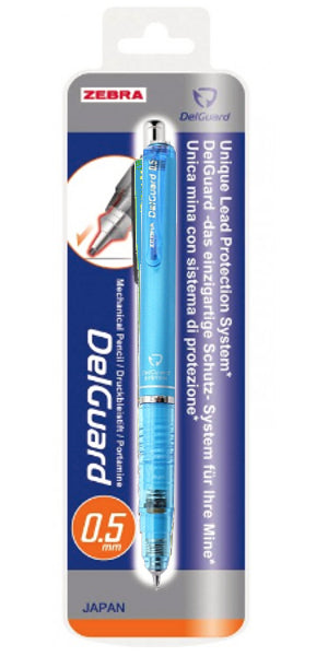 Zebra Delguard 0.5mm Light Blue Mechanical Pencil