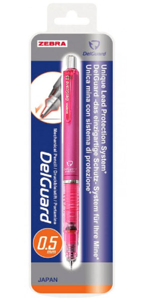 Zebra Delguard 0.5mm Pink Mechanical Pencil