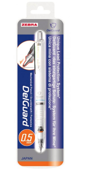 Zebra Delguard 0.5mm White Mechanical Pencil