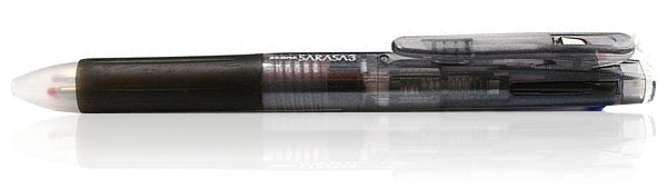 Zebra Sarasa 3 Colour Black 0.5 Multi Gel Pen