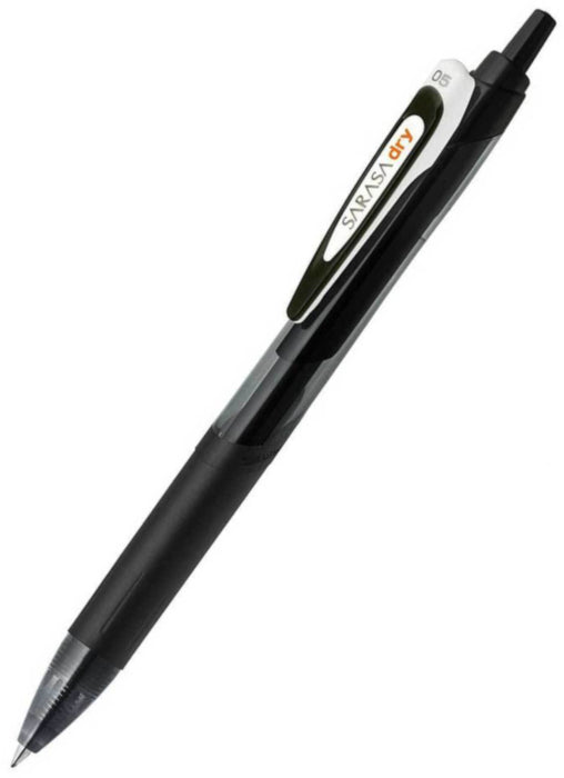 Zebra Sarasa Clip Dry Gel Rollerball Pen - Black 0.5mm
