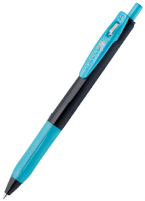 Zebra Sarasa Clip Gel 0.5mm Shine Blue Rollerball Pen