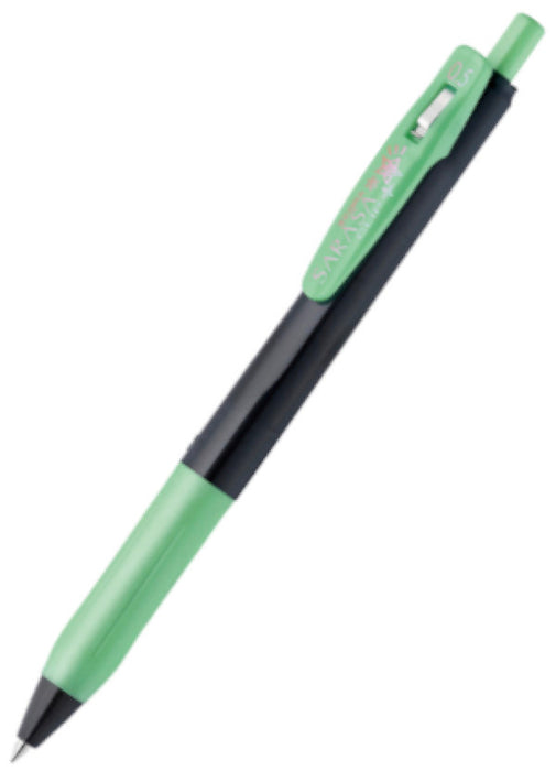 Zebra Sarasa Clip Gel 0.5mm Shine Green Rollerball Pen