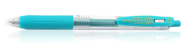 Zebra Sarasa Clip Gel 0.7mm Blue Green Rollerball Pen