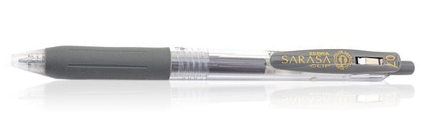 Zebra Sarasa Clip Gel 0.7mm Grey Rollerball Pen