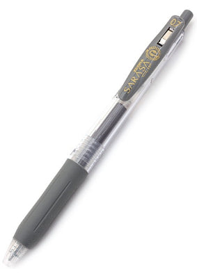 Zebra Sarasa Clip Gel 0.7mm Grey Rollerball Pen