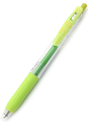 Zebra Sarasa Clip Gel 0.7mm Light Green Rollerball Pen