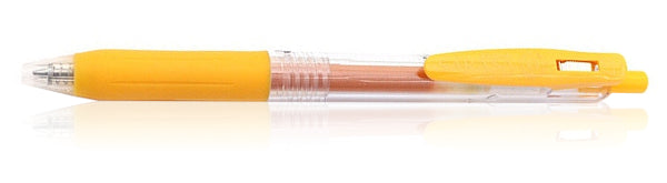 Zebra Sarasa Clip Gel 0.7mm Yellow Rollerball Pen