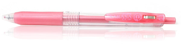 Zebra Sarasa Clip Gel 1.0mm Shiny Red Rollerball Pen
