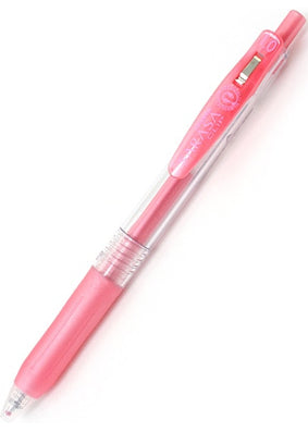 Zebra Sarasa Clip Gel 1.0mm Shiny Red Rollerball Pen — Pulp Addiction