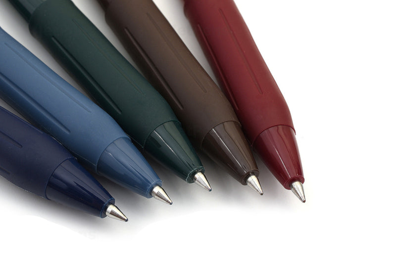 Zebra Sarasa Clip Gel Vintage Rollerball Pens, 5pc Set